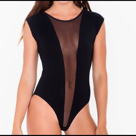 American apparel body suit mesh - Picture 1 of 3